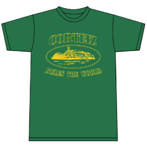 Corteiz 2019 OG Alcatraz T-Shirt - Forest Green