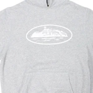 Corteiz Alcatraz Hoodie - Grey