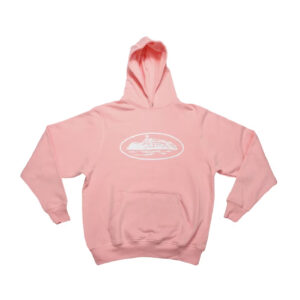 Corteiz Alcatraz Hoodie Pink