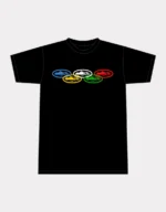 Corteiz Alcatraz Olympic T-Shirt - Black