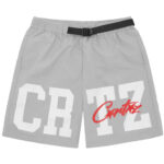 Corteiz CRTZ Nylon Shorts - Grey