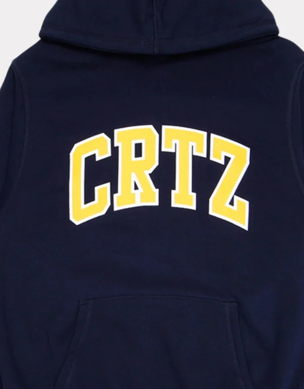 Corteiz Crtz Dropout Hoodie - Navy