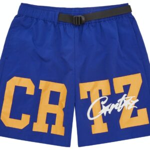 Corteiz Crtz Nylon Shorts - Blue