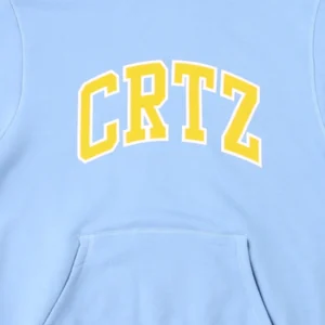 Corteiz Dropout Hoodie - Baby Blue