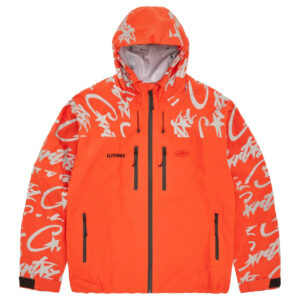 Corteiz Elitework Waterproof Shell Jacket - Orange