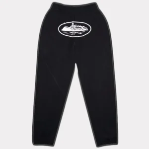 Corteiz OG Alcatraz Joggers - Black