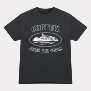 Corteiz OG Alcatraz T-Shirt - Black