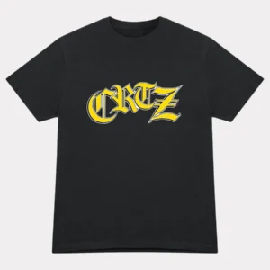 Corteiz Old English T-Shirt - Black