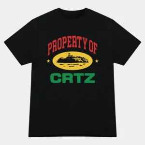 Corteiz Property Of Crtz Carni T-Shirt - Black