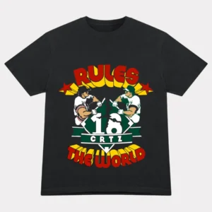 Corteiz Rtw Baseball T-Shirt - Black