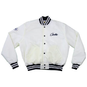 Corteiz Stadium Jacket - White