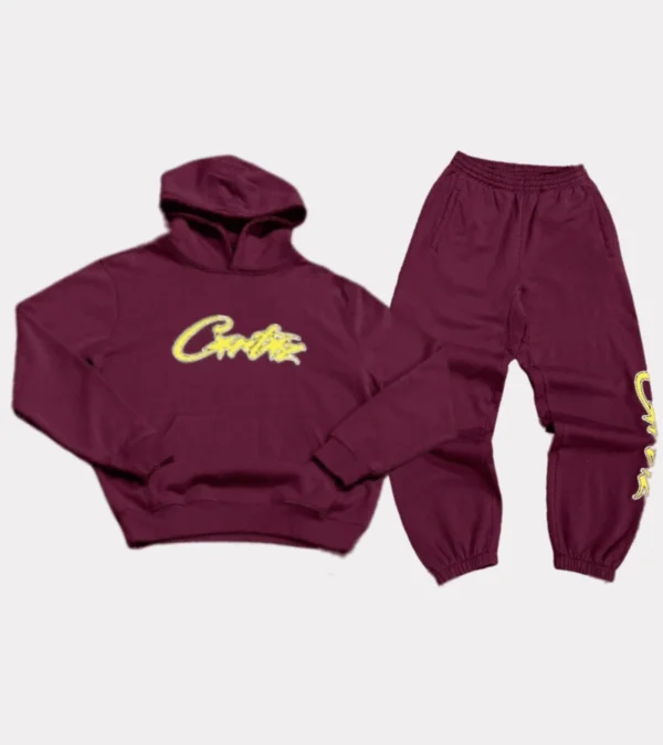 Corteiz Tracksuit - Red