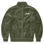 Corteiz VVS Velour Jacket - Green